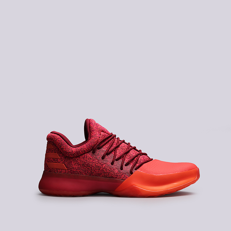 мужские красные баскетбольные кроссовки adidas Harden Vol.1 B39501 - цена, описание, фото 1